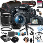Canon Rebel T7 DSLR Camera 18-55mm Lens Bundle