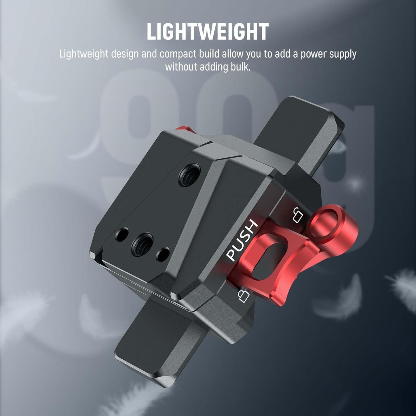 Neewer 10103281 Mini V Mount Battery Plate Gimbal