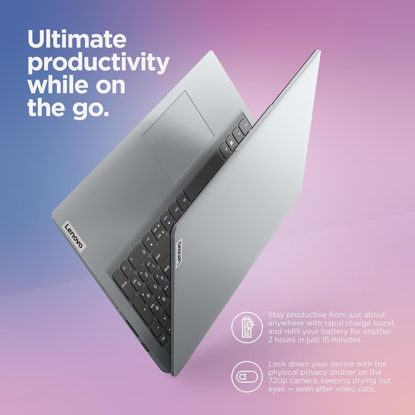 Lenovo IdeaPad 1 15IJL7 Student Laptop Dual Core + Office