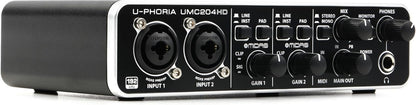 Behringer UMC204HD U-Phoria USB Audio Interface