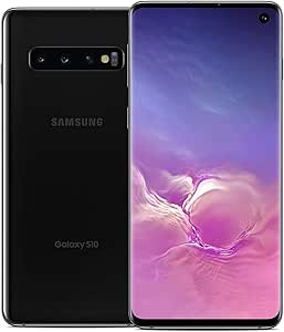 Samsung Galaxy S10+ 512GB, Ceramic Black, GSM, Renewed — main product image