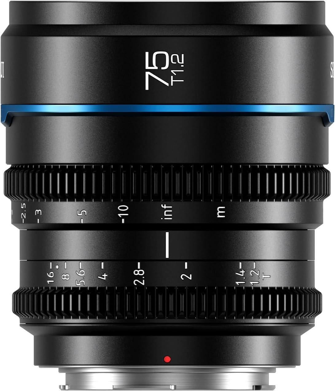 Sirui MS75L-B-AM Night Walker 75mm T1.2 Cine Lens - L Mount