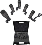Samson SADK705 5-Piece Drum Mic Kit - Professional Audio
