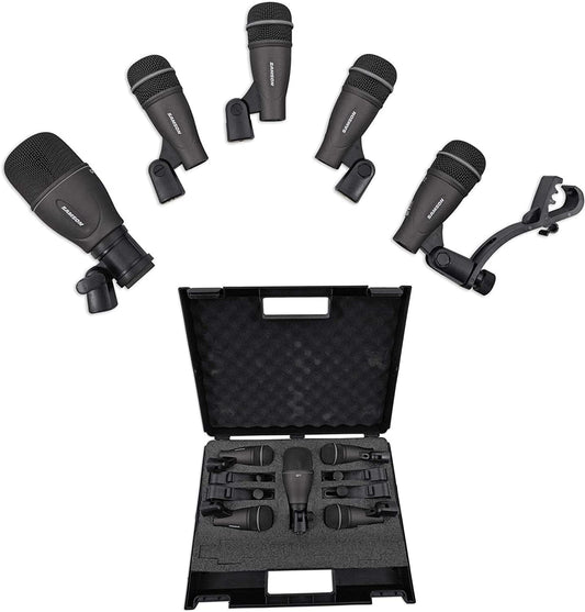 Samson SADK705 5-Piece Drum Mic Kit - Professional Audio