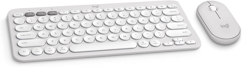 Logitech 920-012201 Pebble 2 Combo Mac Wireless Keyboard Mouse — main product image