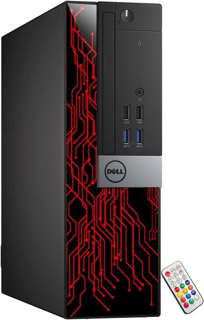 Dell OptiPlex RGB Lights i5 Desktop Gaming PC Renewed