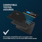 Crucial MYL-br713 16GB DDR5 4800MHz CL40 Laptop Memory