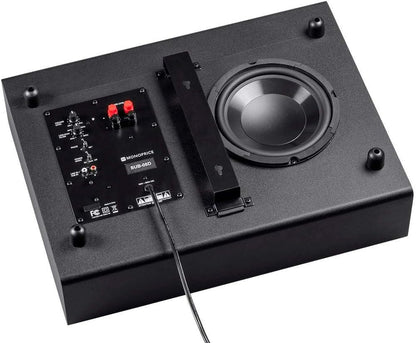 Monoprice 133829 SSW-8 Slim 8" 100W Powered Subwoofer