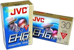 JVC TC30EHGDU 30-Minute VHS-C Video Tape — main product image