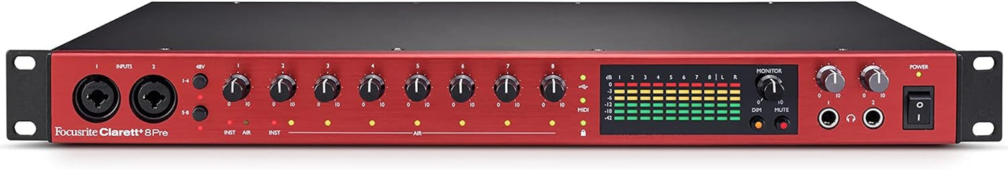 Focusrite AMS-CLARETT-PLUS-8PRE Studio Audio Interface