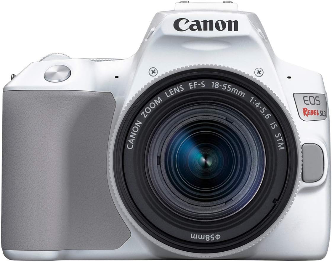 Canon 3457C001 EOS Rebel SL3 White DSLR Camera Kit