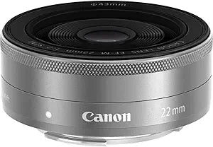 Canon 9808B002 EF-M 22mm f/2 STM Wide-Angle Lens
