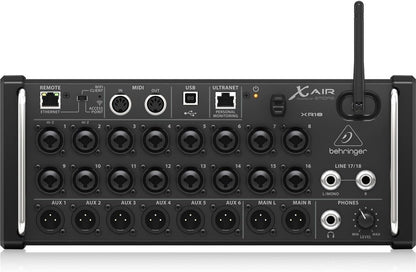 Behringer XAir XR18 Digital Mixer: iPad/Android, MIDAS Preamps + Cables