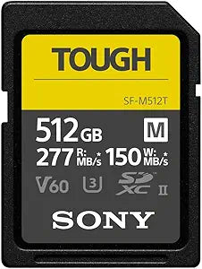Sony SFM512T/T1 512GB Tough SDXC UHS-II Card
