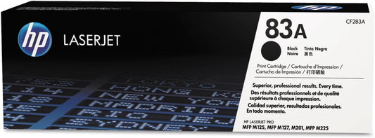 HP CF283A 83A Black Toner Cartridge LaserJet Pro