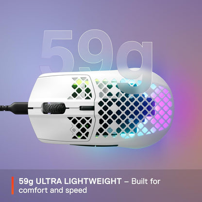 SteelSeries 62612-cr Aerox 3 Lightweight Gaming Mouse - Renewed