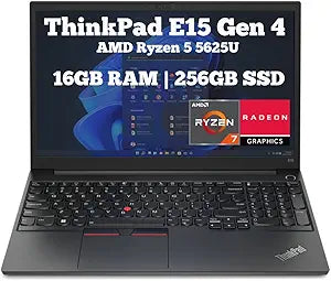 Lenovo Thinkpad E15 Gen 4 Ryzen 5 Laptop 16GB 256GB SSD — main product image