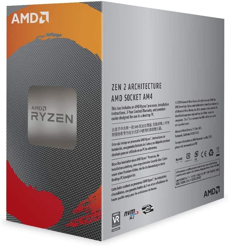 AMD Ryzen 5 3600 Wraith Spire CPU