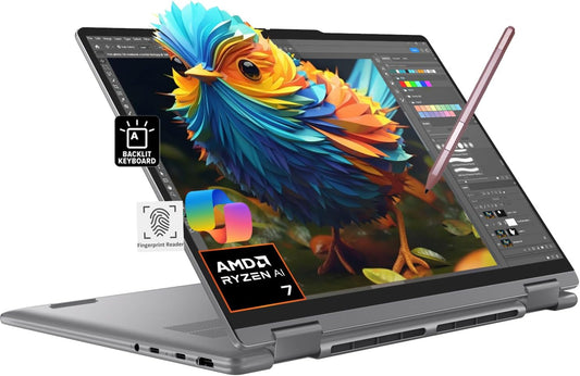 Lenovo Yoga 7 AI 14" 2-in-1 Touchscreen Laptop