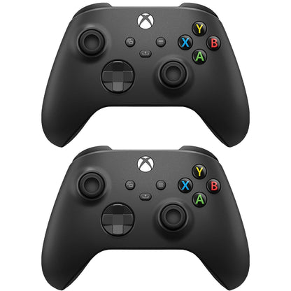 Microsoft E2MSQAT00007 Xbox Core Wireless Controller 2-Pack - Black