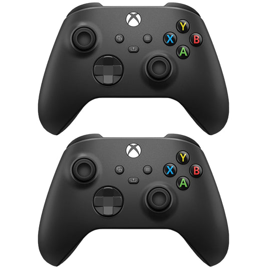 Microsoft E2MSQAT00007 Xbox Core Wireless Controller 2-Pack - Black