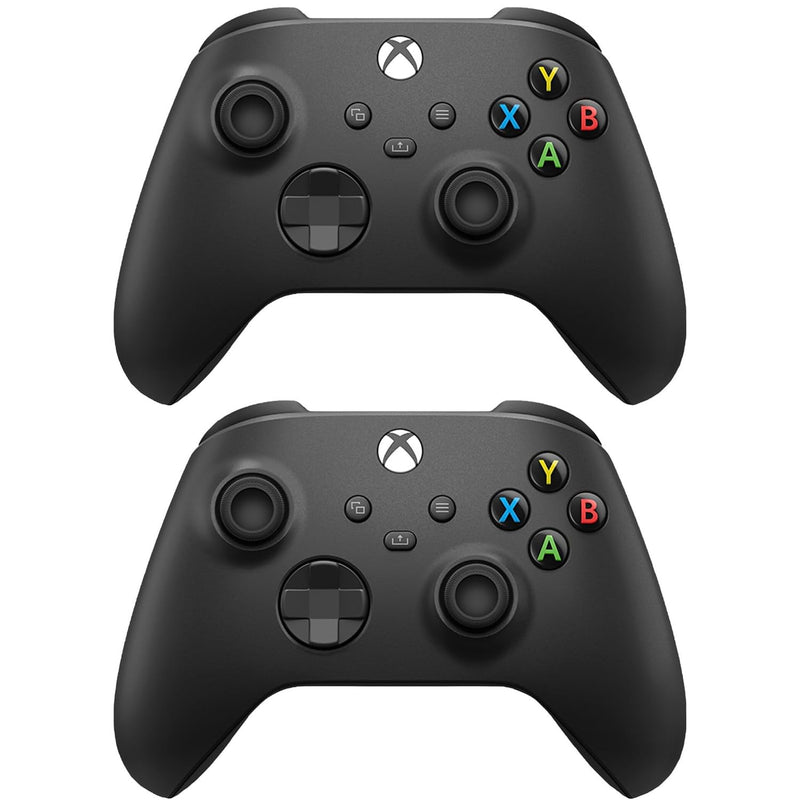 Microsoft E2MSQAT00007 Xbox Core Wireless Controller 2-Pack - Black — main product image