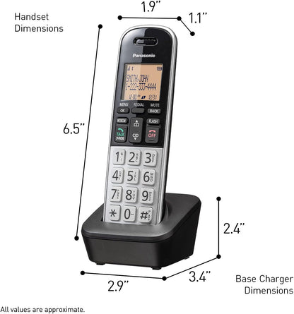 Panasonic KX-TGB810s Compact Cordless Phone DECT 6.0
