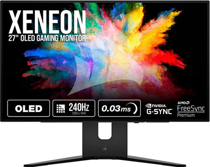 Corsair RDD0023 XENEON 27" QHD 240Hz OLED Gaming Monitor