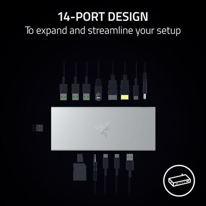 Razer RC21-02280200 USB 4 Dock Mercury
