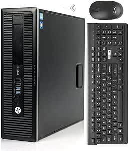HP EliteDesk 800 G1 SFF i5 Desktop 32GB 1TB SSD (Renewed)