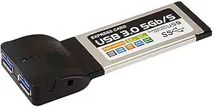Monoprice 108090 USB 3.0 PCMCIA CardBus ExpressCard Adapter — main product image