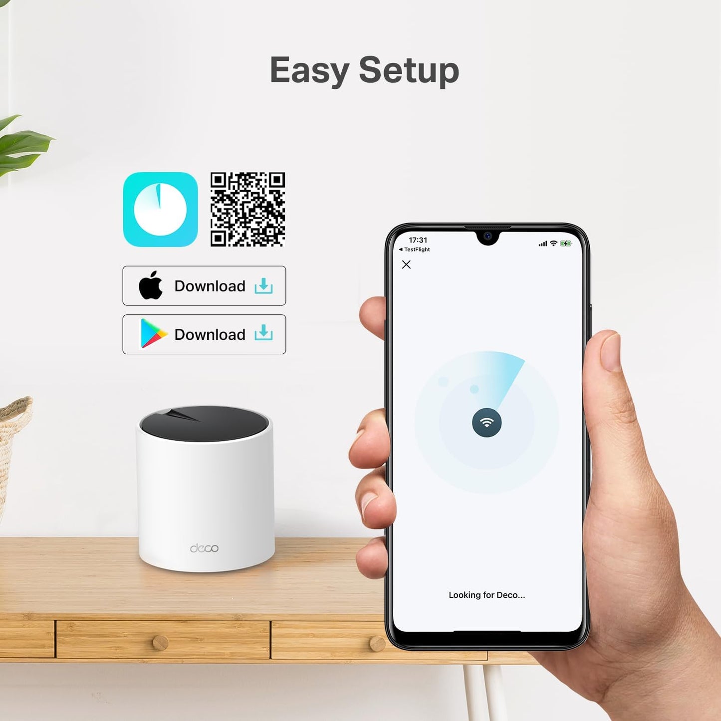 TP-Link Deco X55 Pro(3-Pack) AX3000 Whole Home Mesh WiFi 6