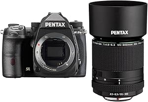 Pentax K-3 Mark III DSLR Camera with 55-300mm Lens — main product image