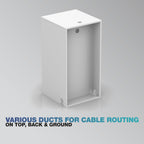 Glorious AMS-MOD-MIX-RACK-WHT Modular Mix Rack White DJ Stand