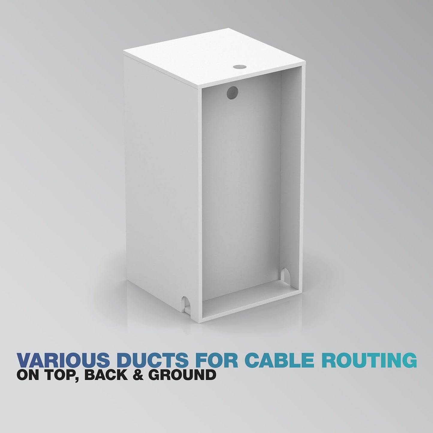 Glorious AMS-MOD-MIX-RACK-WHT Modular Mix Rack White DJ Stand