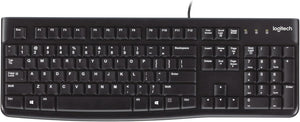Logitech 920-002478 K120 Wired Keyboard - Black