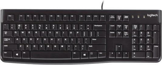 Logitech 920-002478 K120 Wired Keyboard - Black