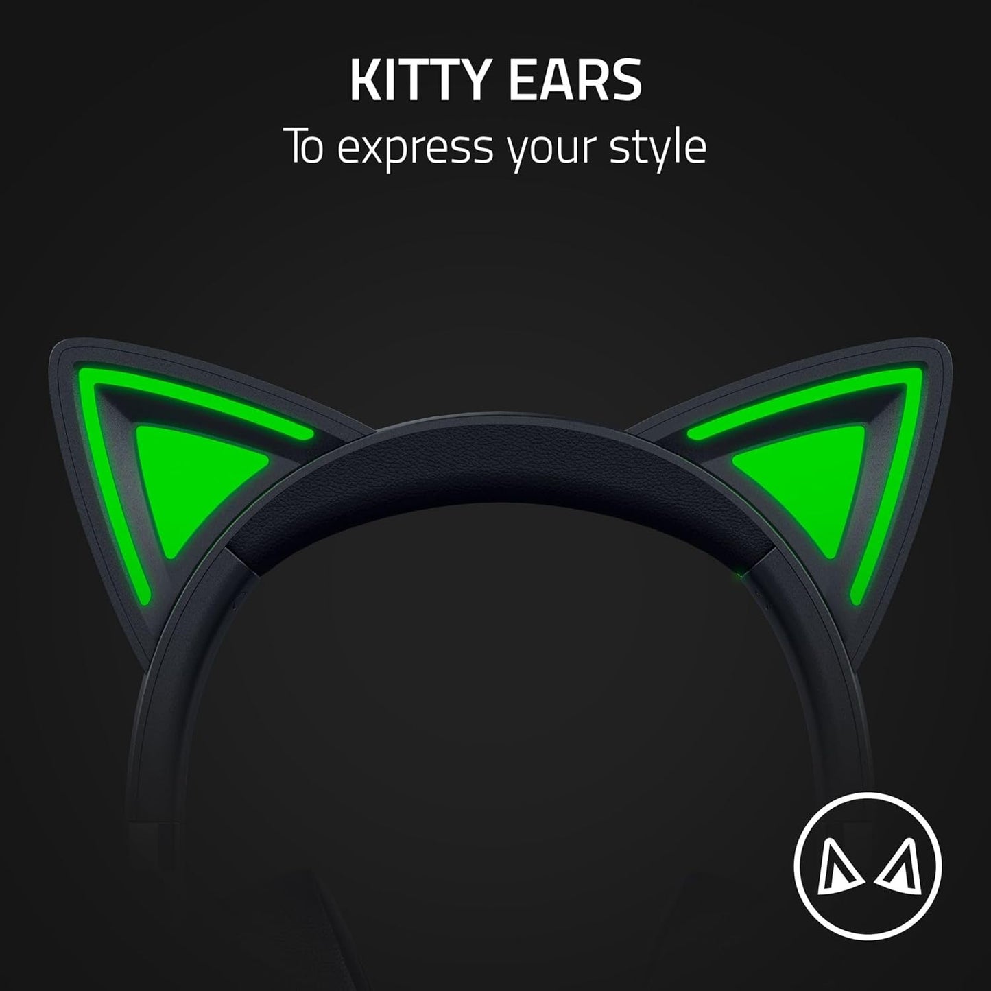 Razer RZ04-04730100-R3U1 Kraken Kitty V2 USB Wired RGB Headset