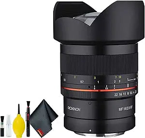 Rokinon RF14-C 14mm f/2.8 Canon RF Lens Bundle