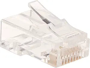 Monoprice 107266 Cat6 Plug Solid with Insert 2x100 Pack