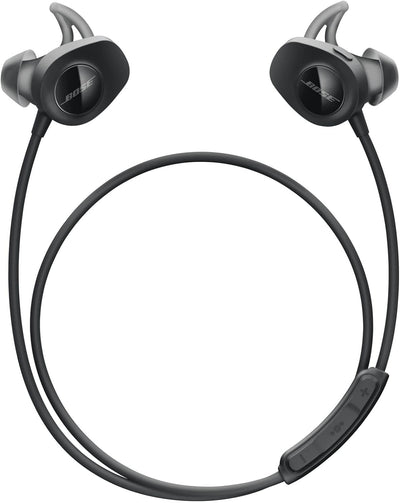 Bose Sound Sport Wireless Earbuds Black (Renewed)