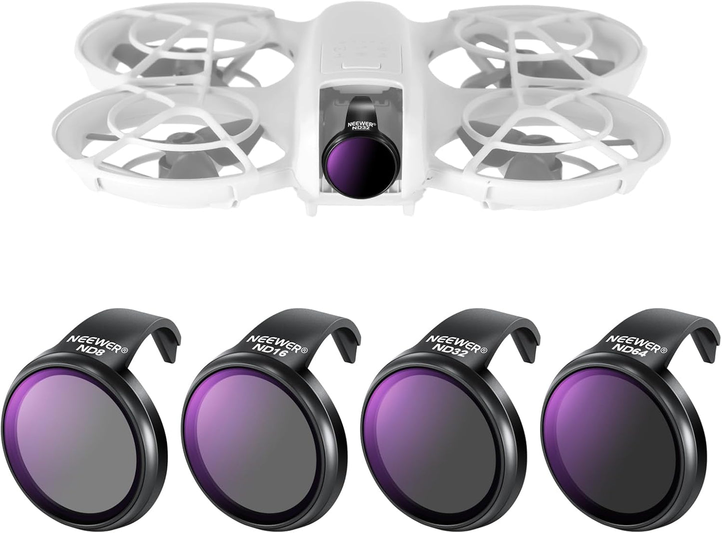 Neewer 10105152 ND Filter Set for DJI NEO Drone