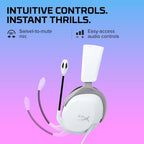 HyperX 6H9B5AA Cloud Stinger 2 Core Playstation Gaming Headset - White