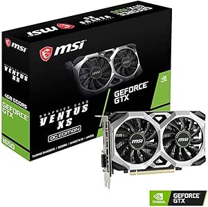 MSI GTX 1650 VENTUS XS 4G OC Graphics Card Renewed — main product image