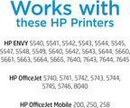 HP 62/62XL Ink Cartridges Combo Pack Original