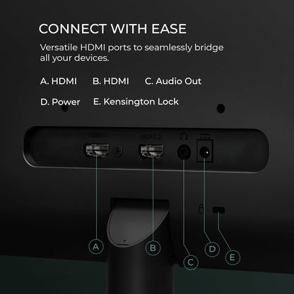 AOC 24B2H2 24" Frameless FHD 100Hz IPS Monitor