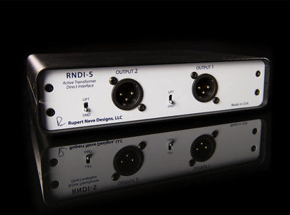 Rupert Neve Designs SG_B07B2MW7PF_US RNDI-S Stereo DI Box