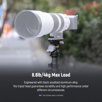 Neewer 10104457 Monopod Gimbal Head with QR Clamp