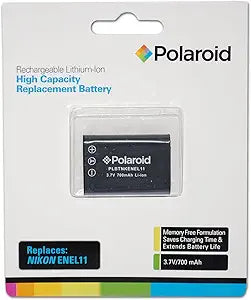 Polaroid PLBTNKENEL11 Nikon EN-EL11 Replacement Battery