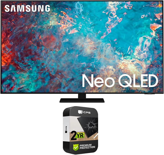 Samsung CRTE99SAMQN65QN85AA 65" Neo QLED 4K TV (Renewed) with Protection